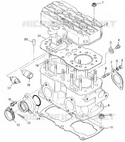 CYLINDRE 500 0972764, EUROPEAN 500 E972764, 500 SKS 0972564, EUROPEAN 500 S (4938393839D001)