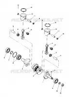 PISTON AND VILEBREQUIN (4910961096017A)
