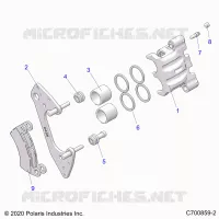 FREIN AVANT CALIPER