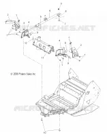 CHASSIS, AMORTISSEUR TOWERS