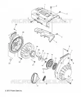 ENGINE, BLOWER HOUSING AND RECOIL STARTER