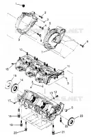 CARTERS MOTEUR SLX 780 B964287 and Intl. SLX 780 I964287 (4937443744C001)