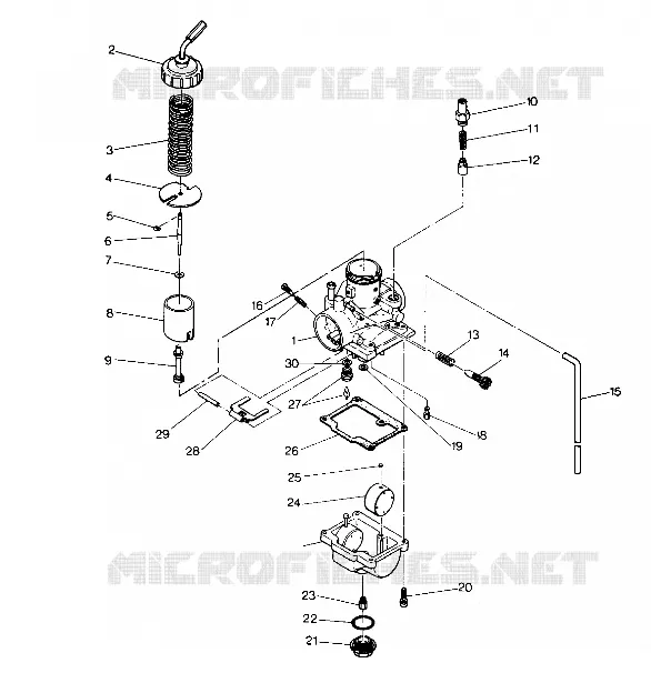 CARBURATEUR ASSEMBLY (4913501350034A)