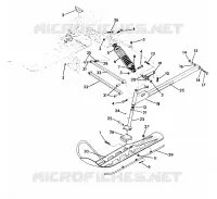 SUSPENSION AVANT AND SKI INDY LITE AND STAR LITE (4918591859007A)