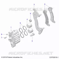 BRAKES, ETRIER DE FREIN AVANT