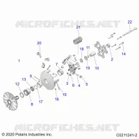 SYSTÃˆME DE TRANSMISSION, PRIMARY CLUTCH