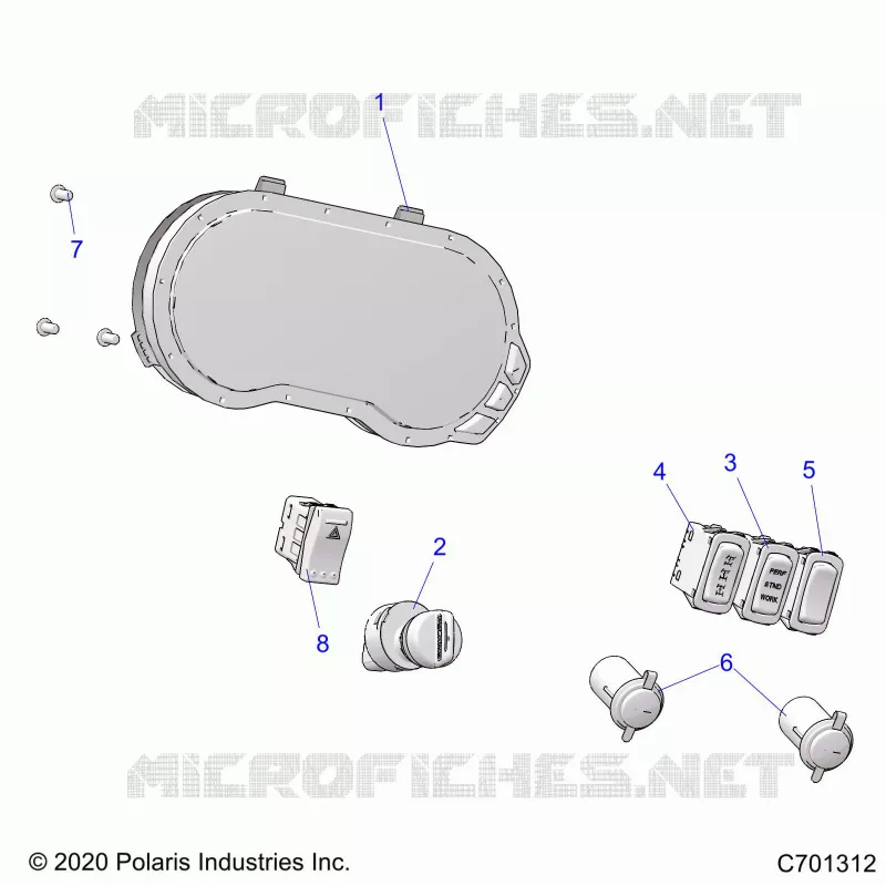 ELECTRICITE, DASH INSTUMENTS