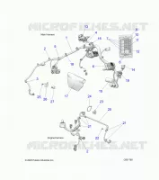 ELECTRICITE, WIRE HARNESS, MAIN/FUSE BLOCK