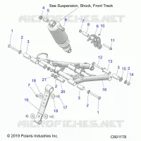 BRAS DE SUSPENSION AVANT