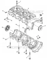 CARTERS MOTEUR Storm 0975782, Storm S.E. H975782, European Storm S.E. E975782, (4937823782C014)