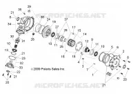 SYSTÈME DE TRANSMISSION, FRONT PONT INTERNALS