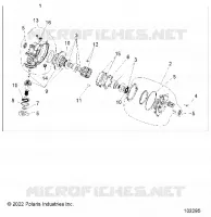 SYSTÃˆME DE TRANSMISSION, FRONT GEARCASE