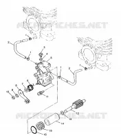 POMPE A HUILE SPORT 0980443 and SPORT TOURING 0980243 (4942054205C011)