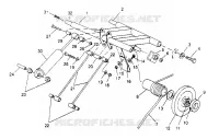 BRAS DE SUSPENSION ARRIERE 600 XCR 0951676 (4929132913B013)