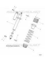 SUSPENSION AVANT SHOCK MOUNTING