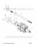 DRIVE TRAIN, JACKSHAFT AND ARBRE DE TRANSMISSION