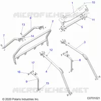 CHASSIS, CAB CADRE
