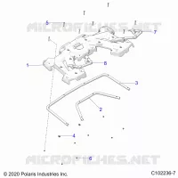 CARROSSERIE ARRIERE RACK AND HAND GRIPS