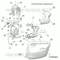 ENGINE, ECHAPPEMENT