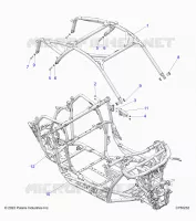 CHASSIS, CAB CADRE 