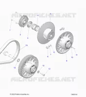 SYSTÃˆME DE TRANSMISSION, CLUTCH, SECONDARY
