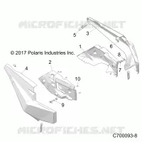 CARROSSERIE ARRIERE FENDERS