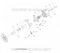 SYSTÈME DE TRANSMISSION, PRIMARY CLUTCH