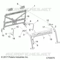 CHASSIS, CAB CADRE