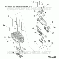 ENGINE, CULASSE AND VALVES