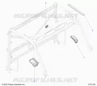 CHASSIS, EDGE COVERS, TRCTR