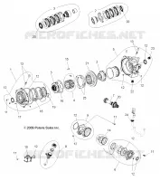SYSTÈME DE TRANSMISSION, FRONT PONT INTERNALS