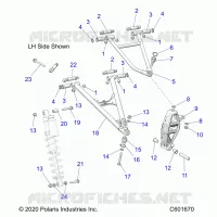 TRIANGLES SUSPENSIONS AVANT 