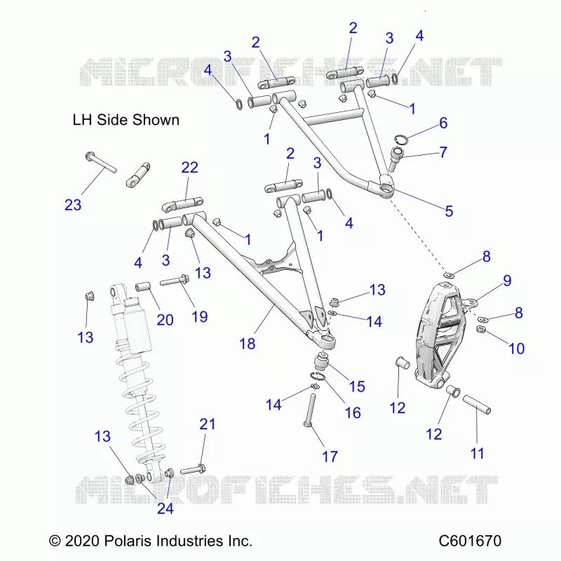 TRIANGLES SUSPENSIONS AVANT 