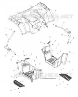 HABITACLE ARRIERE and FOOTWELL