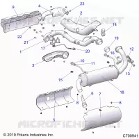 ENGINE, ECHAPPEMENT