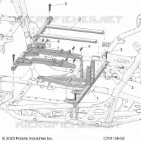 CHASSIS, SEAT AND CENTER FIXATION CONSOLE