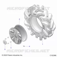 ROUES, REAR