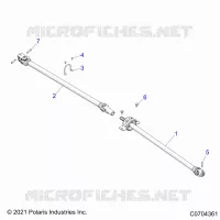 SYSTÃˆME DE TRANSMISSION, FRONT PROP SHAFT