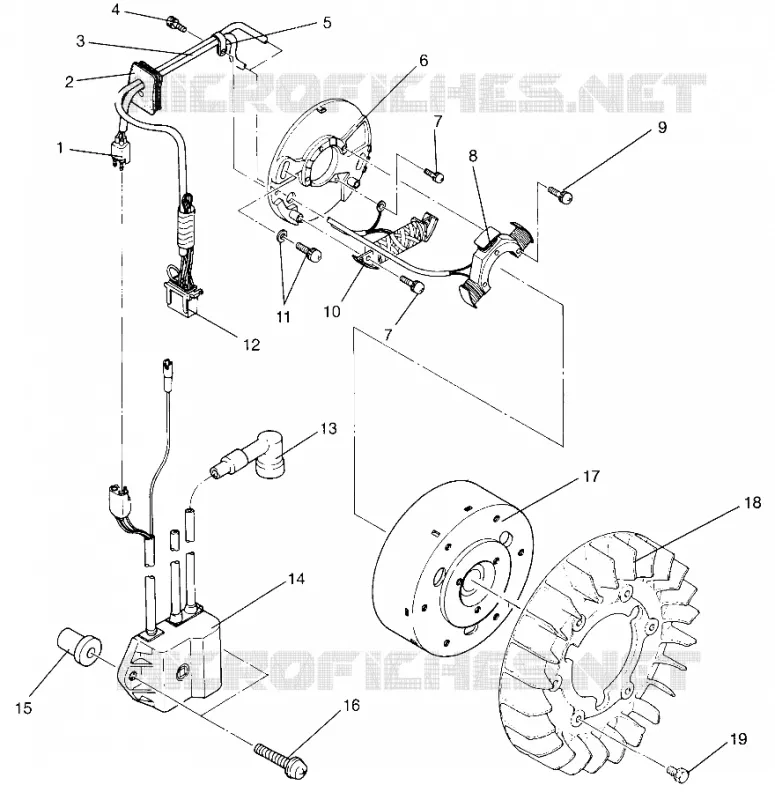 STATOR SPORT 0960443, SPORT TOURING 0960243 and EUROPEAN SPORT TOURING E96 (4932223222D003)
