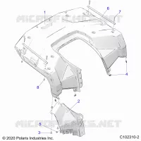 CARROSSERIE ARRIERE CAB