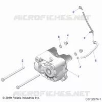 SYSTÃˆME DE TRANSMISSION, FRONT GEARCASE MOUNTING