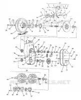 FREIN ET CARTER DE CHAINEE FROM SERIAL NUMBER 1845189