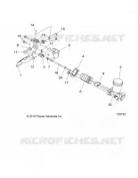 BRAKES, PEDAL AND MAITRE CYLINDRE MOUNTING