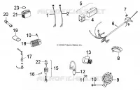BOUTONS, HARNESS and INDICATORS