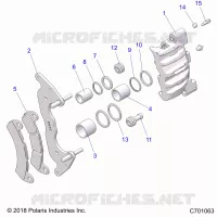FREIN AVANT CALIPER
