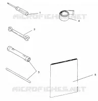 OUTILS LITE 0963433, EURO LITE E963433 and LITE DELUXE 0963431 (4931663166C003)
