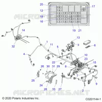 ELECTRICITE, MAIN WIRE HARNESS