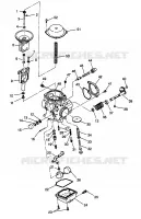CARBURATEUR SPORTSMAN 500 W969244 AND SWEDISH SPORTSMAN 500 S969244 (4936093609D010)