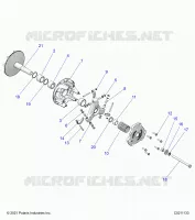 SYSTÃˆME DE TRANSMISSION, PRIMARY CLUTCH