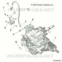 DRIVE TRAIN, MAIN SUPPORT PONT